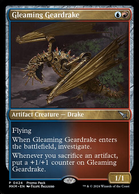 Gleaming Geardrake (MKM 424)