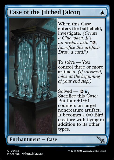 Case of the Filched Falcon (MKM 44)