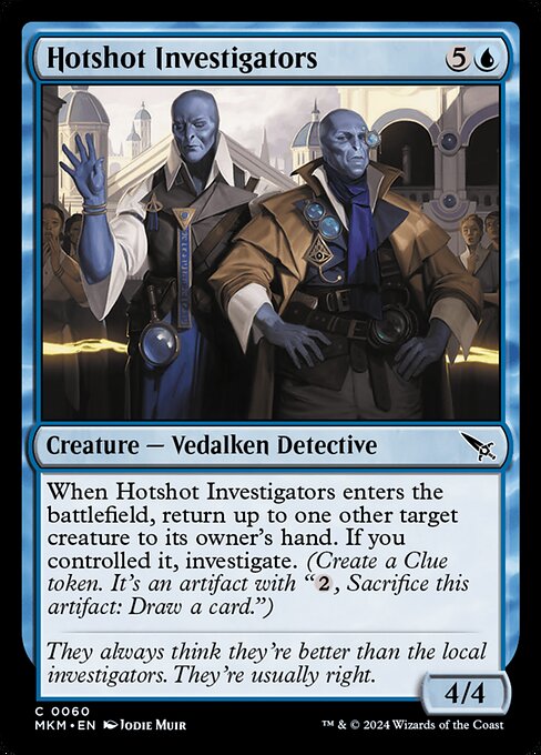 Hotshot Investigators (MKM 60)