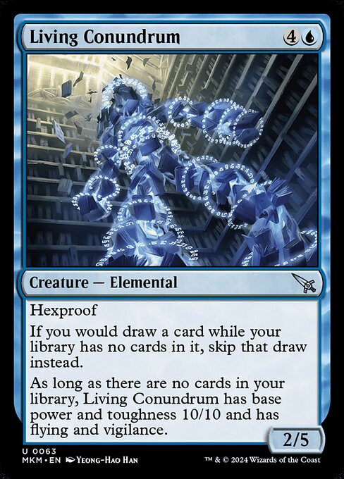 Living Conundrum (MKM 63)