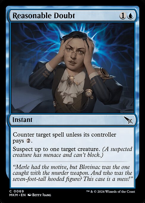 Reasonable Doubt (MKM 69)