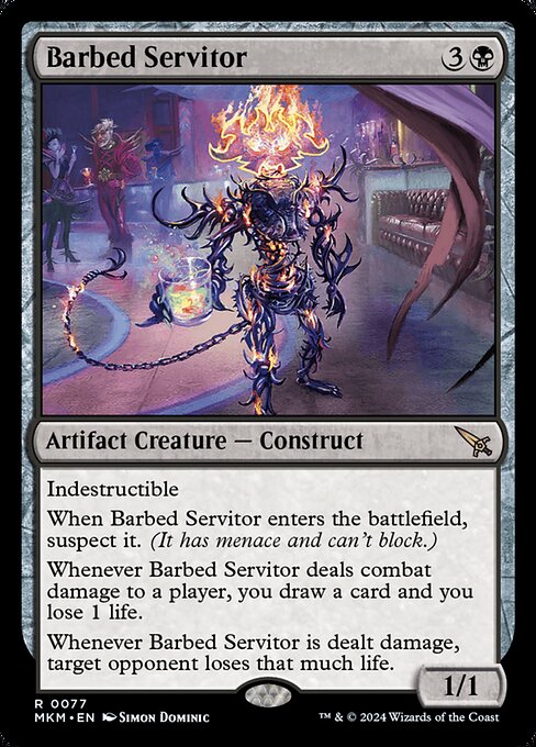 Barbed Servitor (MKM 77)