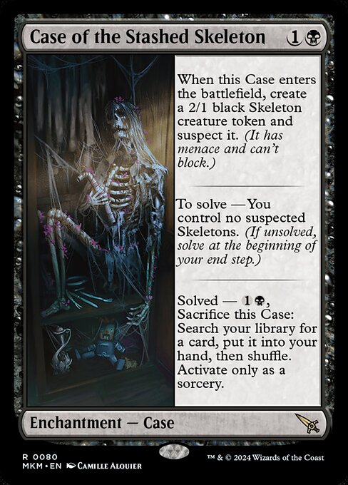Case of the Stashed Skeleton (MKM 80)