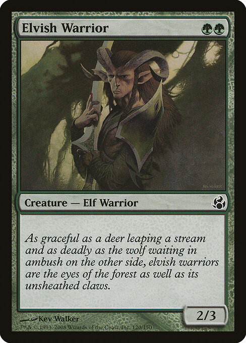 Elvish Warrior (MOR 120)