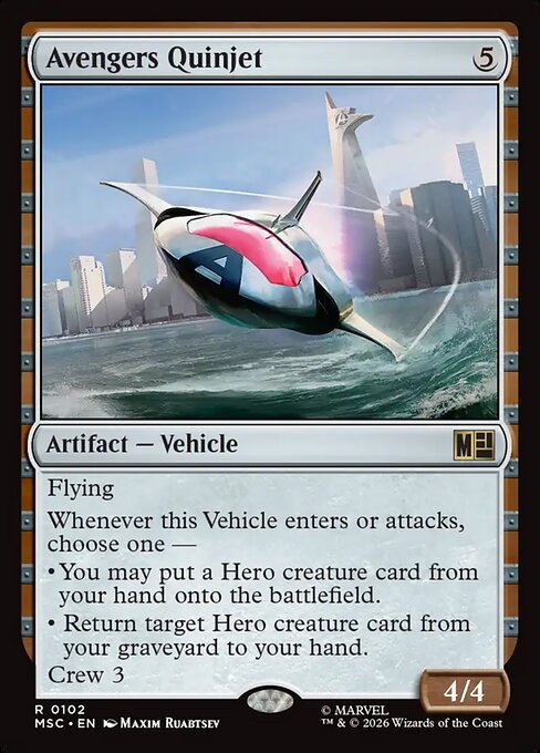 Avengers Quinjet (MSC 102)