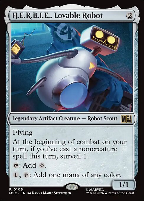 H.E.R.B.I.E., Lovable Robot (MSC 106)