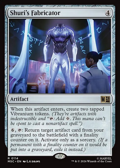 Shuri's Fabricator (MSC 114)