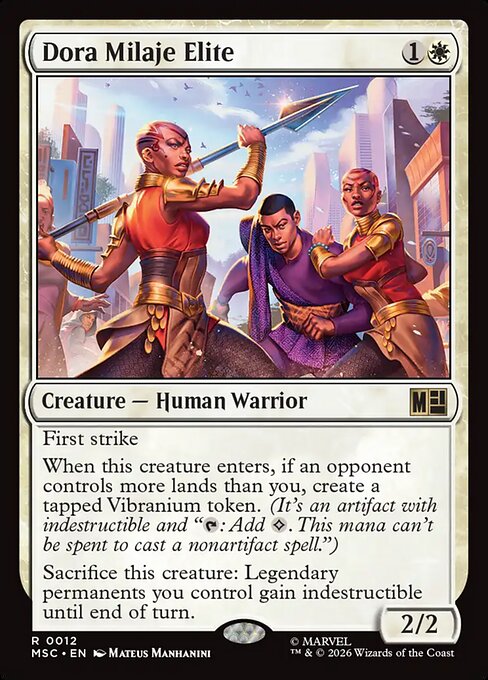 Dora Milaje Elite (MSC 12)