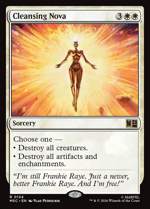 Cleansing Nova (MSC 124)