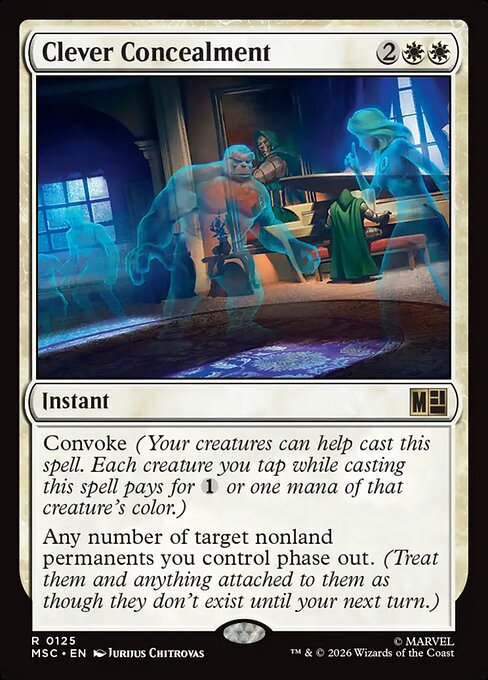 Clever Concealment (MSC 125)
