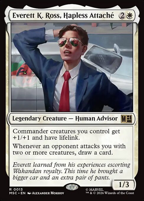 Everett K. Ross, Hapless Attaché (MSC 13)