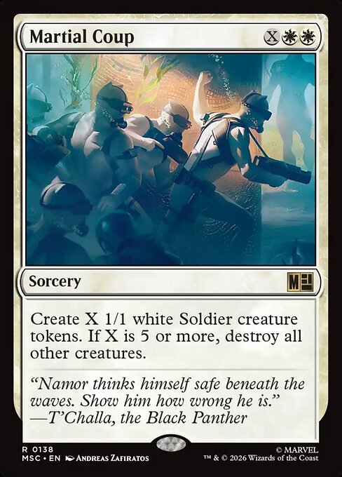 Martial Coup (MSC 138)