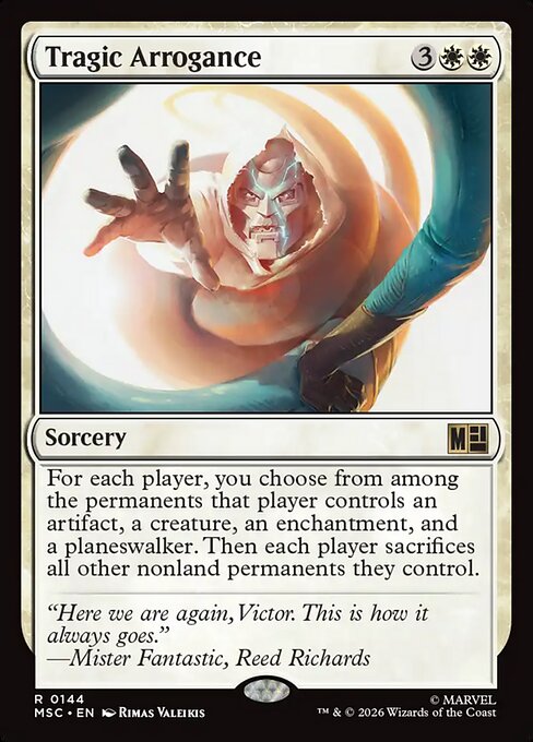 Tragic Arrogance (MSC 144)