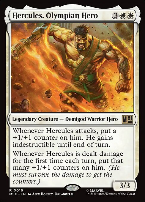 Hercules, Olympian Hero (MSC 16)