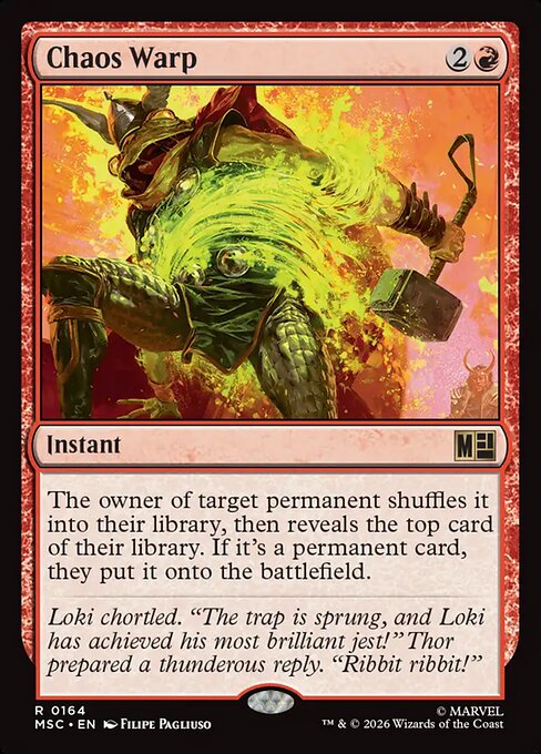 Chaos Warp (MSC 164)