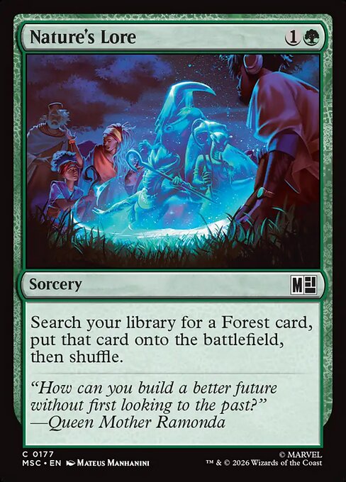 Nature's Lore (MSC 177)