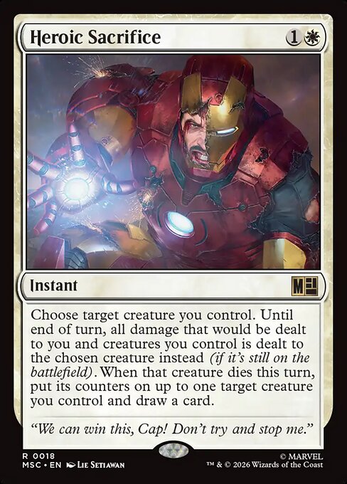 Heroic Sacrifice (MSC 18)