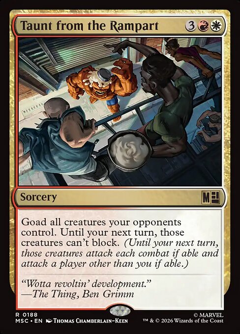 Taunt from the Rampart (MSC 188)