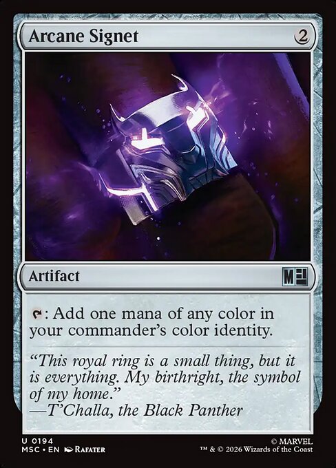 Arcane Signet (MSC 194)