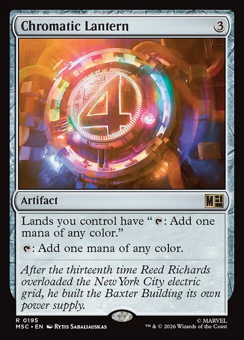 Chromatic Lantern (MSC 195)