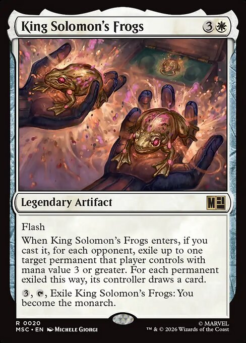 King Solomon's Frogs (MSC 20)