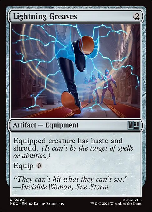 Lightning Greaves (MSC 202)