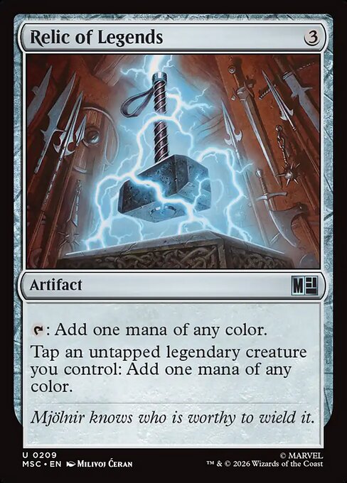 Relic of Legends (MSC 209)