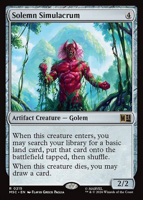 Solemn Simulacrum (MSC 215)