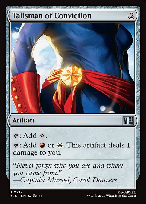 Talisman of Conviction (MSC 217)