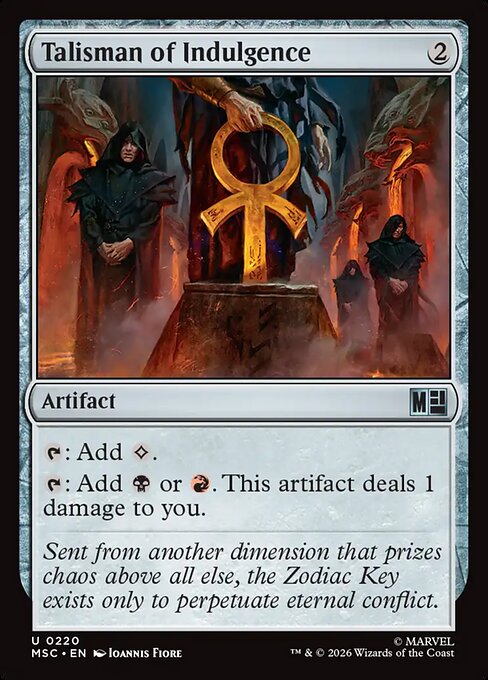 Talisman of Indulgence (MSC 220)
