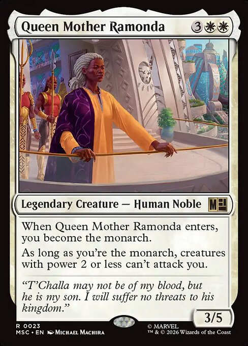 Queen Mother Ramonda (MSC 23)