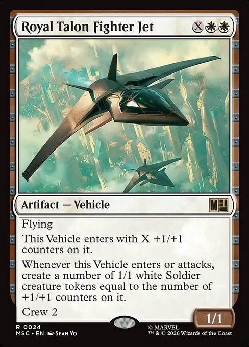 Royal Talon Fighter Jet (MSC 24)