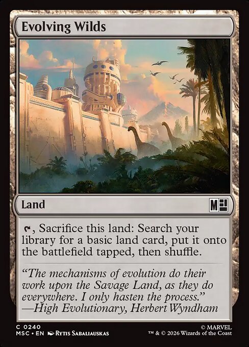 Evolving Wilds (MSC 240)