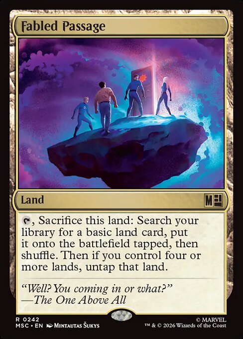 Fabled Passage (MSC 242)