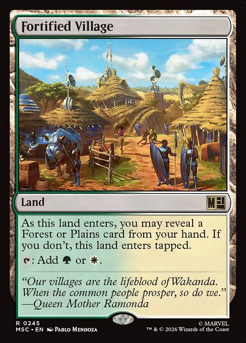 Fortified Village (MSC 245)
