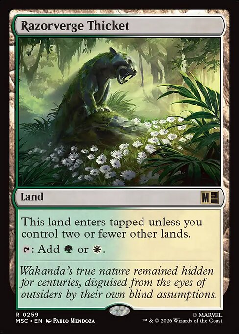 Razorverge Thicket (MSC 259)