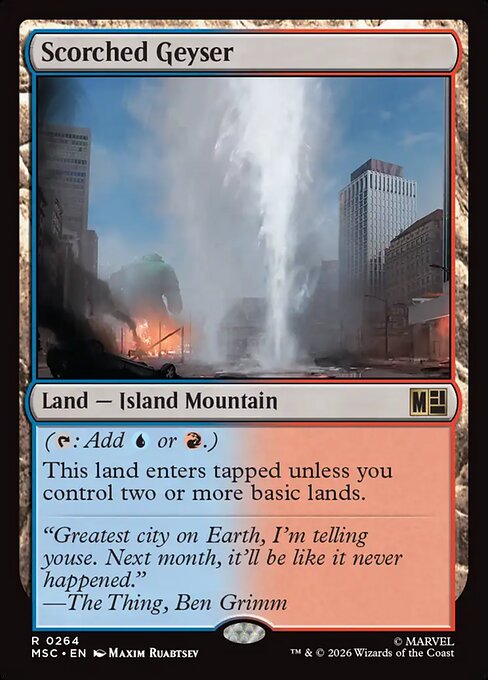 Scorched Geyser (MSC 264)