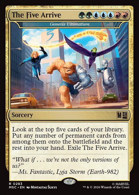 Genesis Ultimatum (MSC 283)