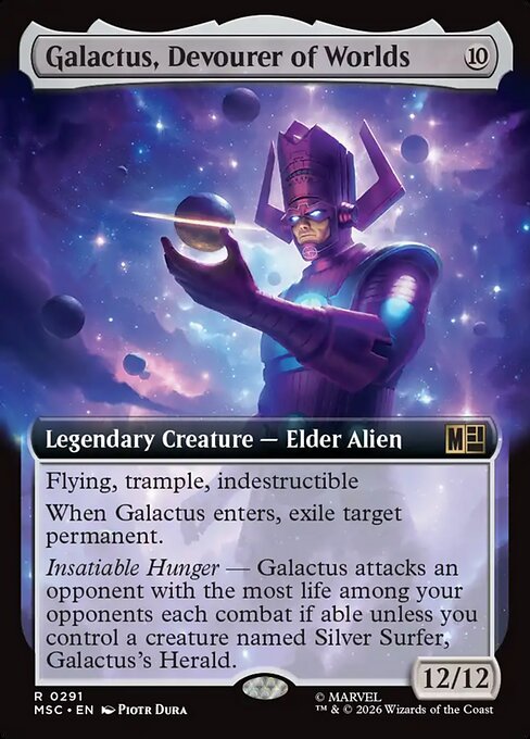 Galactus, Devourer of Worlds (MSC 291)
