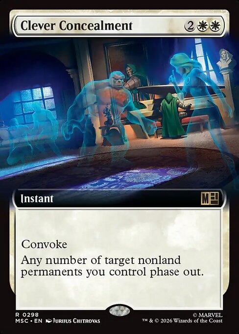 Clever Concealment (MSC 298)