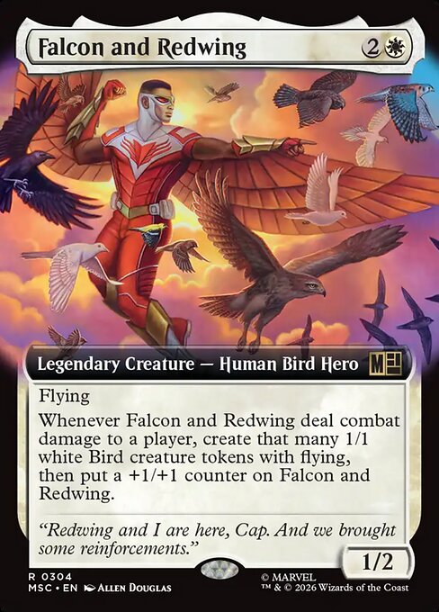 Falcon and Redwing (MSC 304)