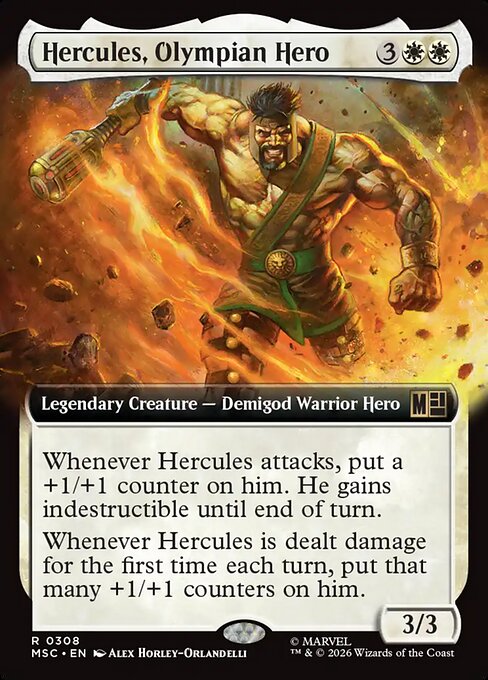 Hercules, Olympian Hero (MSC 308)