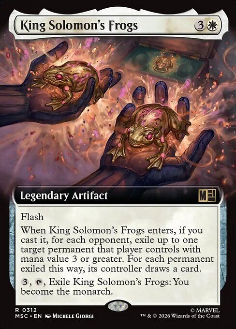 King Solomon's Frogs (MSC 312)