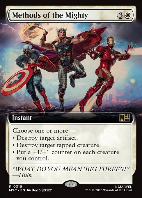 Methods of the Mighty (MSC 315)