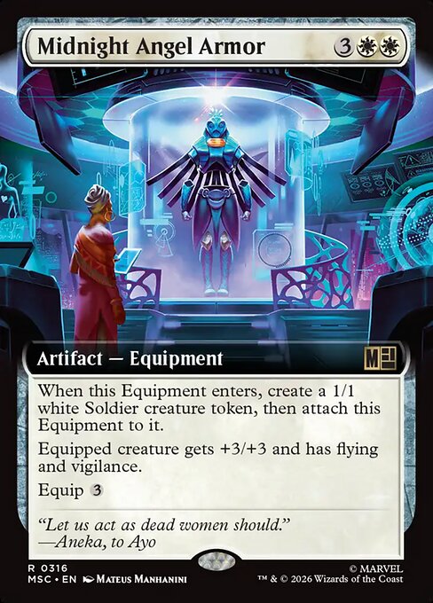 Midnight Angel Armor (MSC 316)