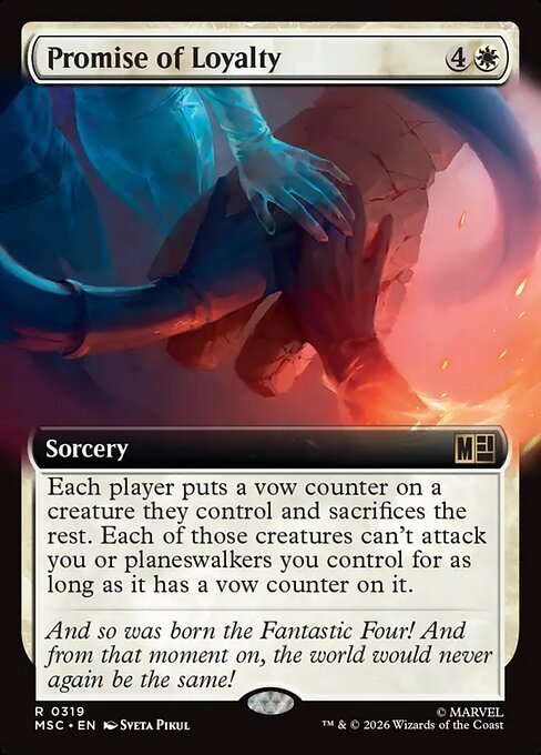 Promise of Loyalty (MSC 319)