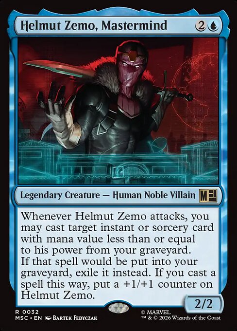 Helmut Zemo, Mastermind (MSC 32)