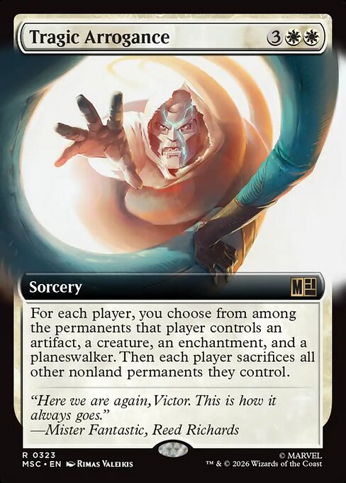 Tragic Arrogance (MSC 323)