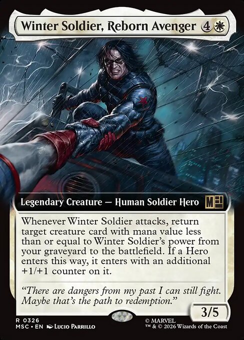 Winter Soldier, Reborn Avenger (MSC 326)