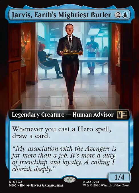 Jarvis, Earth's Mightiest Butler (MSC 333)